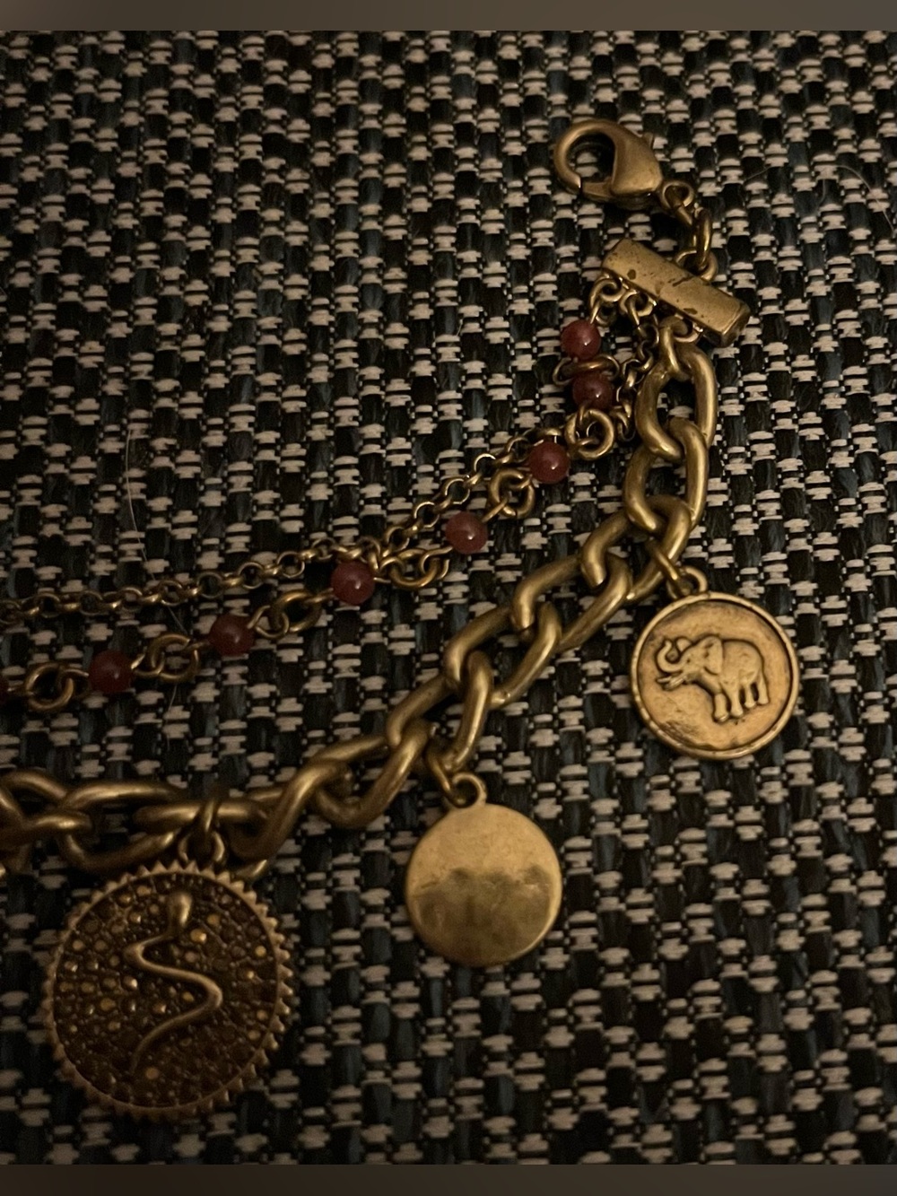 *Rare* Lucky Brand Multi-Strand Good Luck Charm Bracelet - Picture 9 of 10
